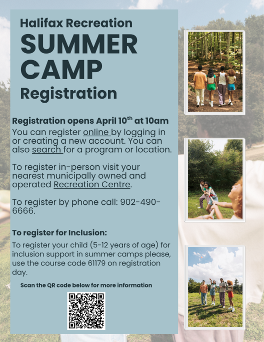 Halifax Rec Camp Registration